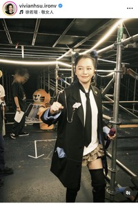 ビビアン・スーのインスタグラム＠vivianhsu.ironvより
