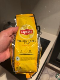 リプトン紅茶が静岡でパッキングされていたなんて…（CÀ CUỐNGさん提供）
