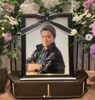 大葉健二さん遺影＝渡洋史のインスタグラム＠watariban2003より