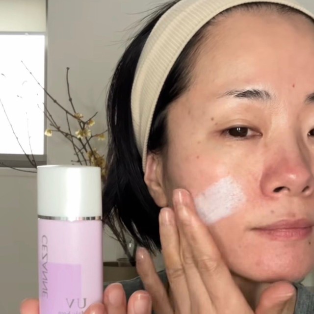 ベースメイクでくすみを整え、透明感を意識／MAIさん（@mai.t.0907）提供