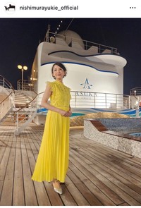 西村由紀江インスタグラム＠nishimurayukie_officialより
