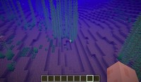 マリアナ海溝の最深部「チャレンジャー海淵」をマインクラフト内で再現している／海上保安庁　海洋情報部公式HPより