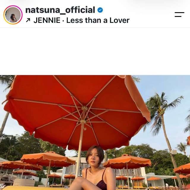 夏菜（＠natsuna_official）さんのインスタグラムより