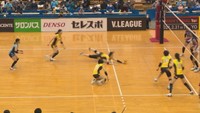 この日リベロで起用の西村選手