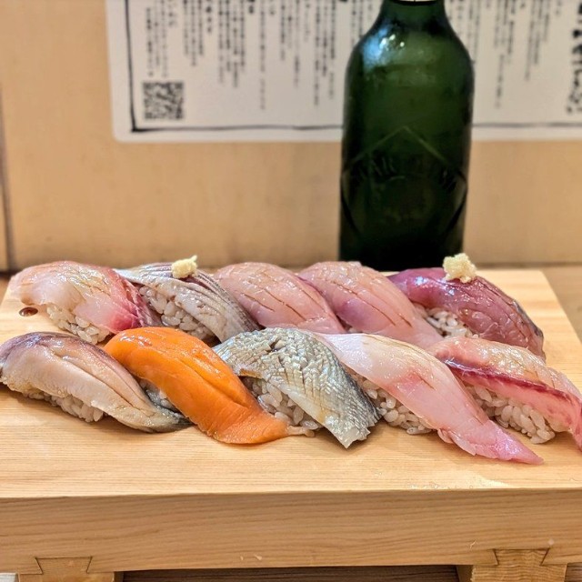 握り10貫950円だそう！（酒呑みぺこざけさん提供）