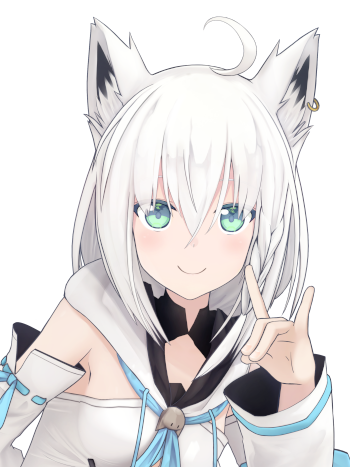 大会MCを務める白上フブキ