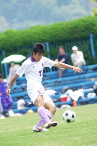 ２００８年高校総体静岡県予選での樋江井さんの勇姿
