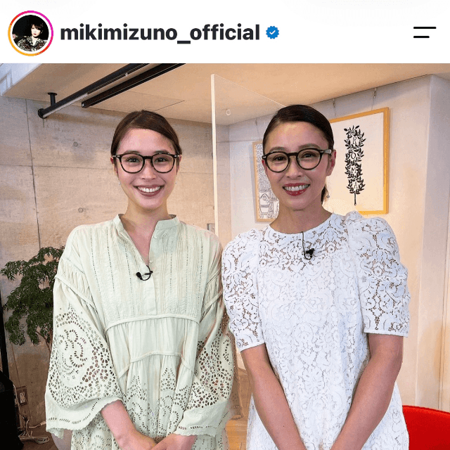 水野美紀（@mikimizuno_official）さんのインスタグラムより
