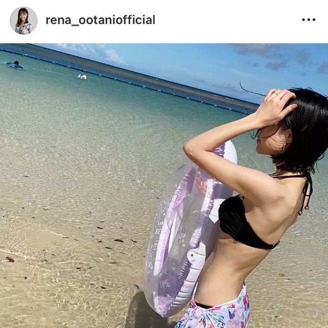 大谷玲凪インスタグラム＠rena_ootaniofficialより