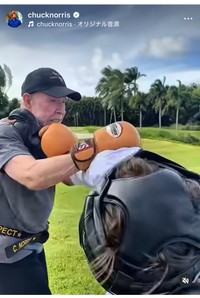 チャック・ノリスさんのインスタグラム＠chucknorrisより