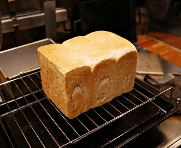 手作り食パン。ふんわりとした焼き上がりに（画像提供：かにさん）