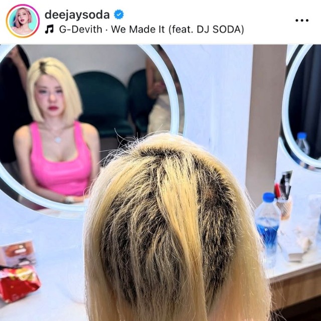DJ SODAインスタグラム(@deejaysoda)より