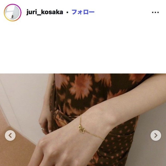 上坂樹里のインスタグラム＠juri_kosakaより