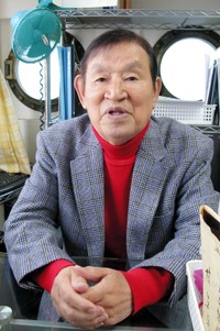 植草貞夫さん＝2018年2月撮影