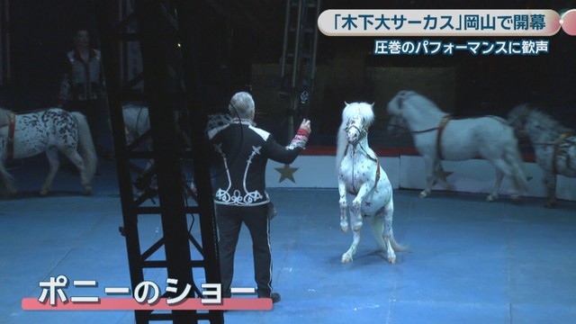 木下大サーカスの公演　岡山・北区　27日