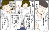 うっかり正客の位置に座ってしまう…（峯鳥子さん提供）