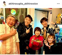 杉田あきひろインスタグラム＠akihirosugita_akihirovoiceより