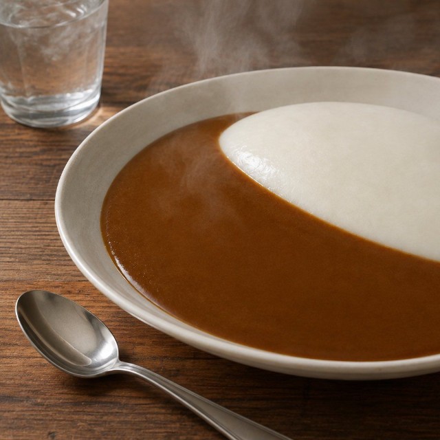 こちらが話題のAIカレー（癒色えもさん提供）