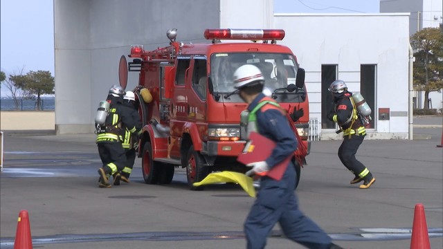 香川No.1の消防隊が決まる　消火や救助の技術を競う大会が初開催