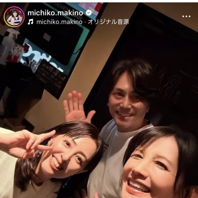 牧野美千子インスタグラム＠michiko.makinoより