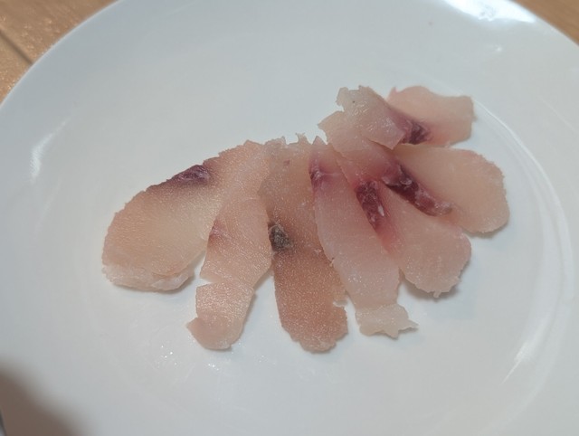 鯛のような味わいだったそう