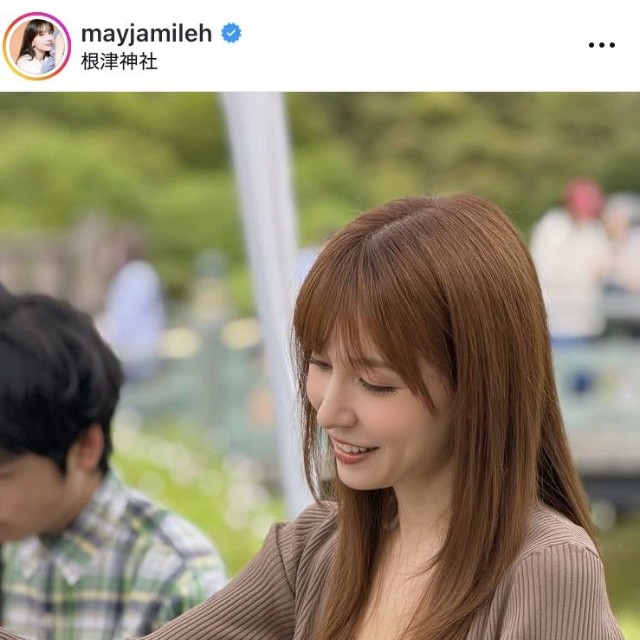 May J.インスタグラム＠mayjamilehより