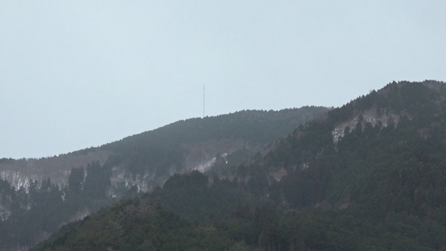 風力発電事業の計画地　岡山・鏡野町