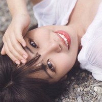 たにりか（谷梨花）のデジタル写真集「週末ふたりキャンプ」（blueprint社）より＝撮影・藤本和典