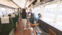 「ラ・マル・ド・ボァ」車内
