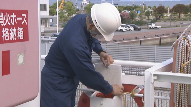 利用客が増える夏場を前に四国運輸局などがフェリーの立ち入り検査　香川
