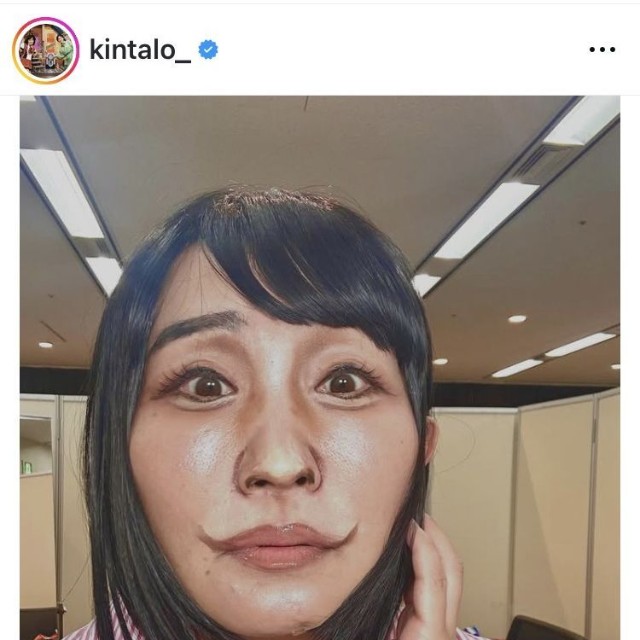 キンタロー。のインスタグラム＠kintalo_より