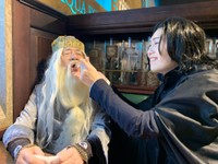 息子に食べさせてもらう異世界おじいちゃん♡仲良しです！