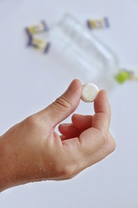 発汗で失われる塩分や糖分、ミネラルを補給できる塩タブレット（イメージ画像）