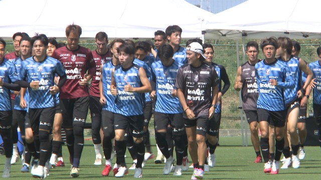 ファジアーノ岡山の選手たち