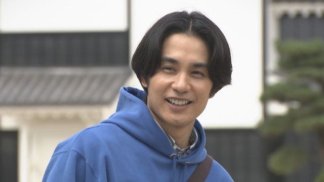 俳優・中村蒼さんが岡山市で撮影　歴史スポットを中心に全国に魅力発信へ