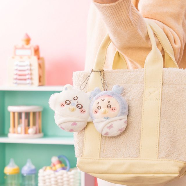 ちいかわ、おしゃぶりやおくるみ姿の「Babyぬいぐるみくじ」5月26日