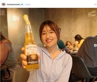 MBSの山崎香佳アナウンサー「姪に癒された沖縄　家族3世代旅行でした」（本人の公式インスタグラムから）