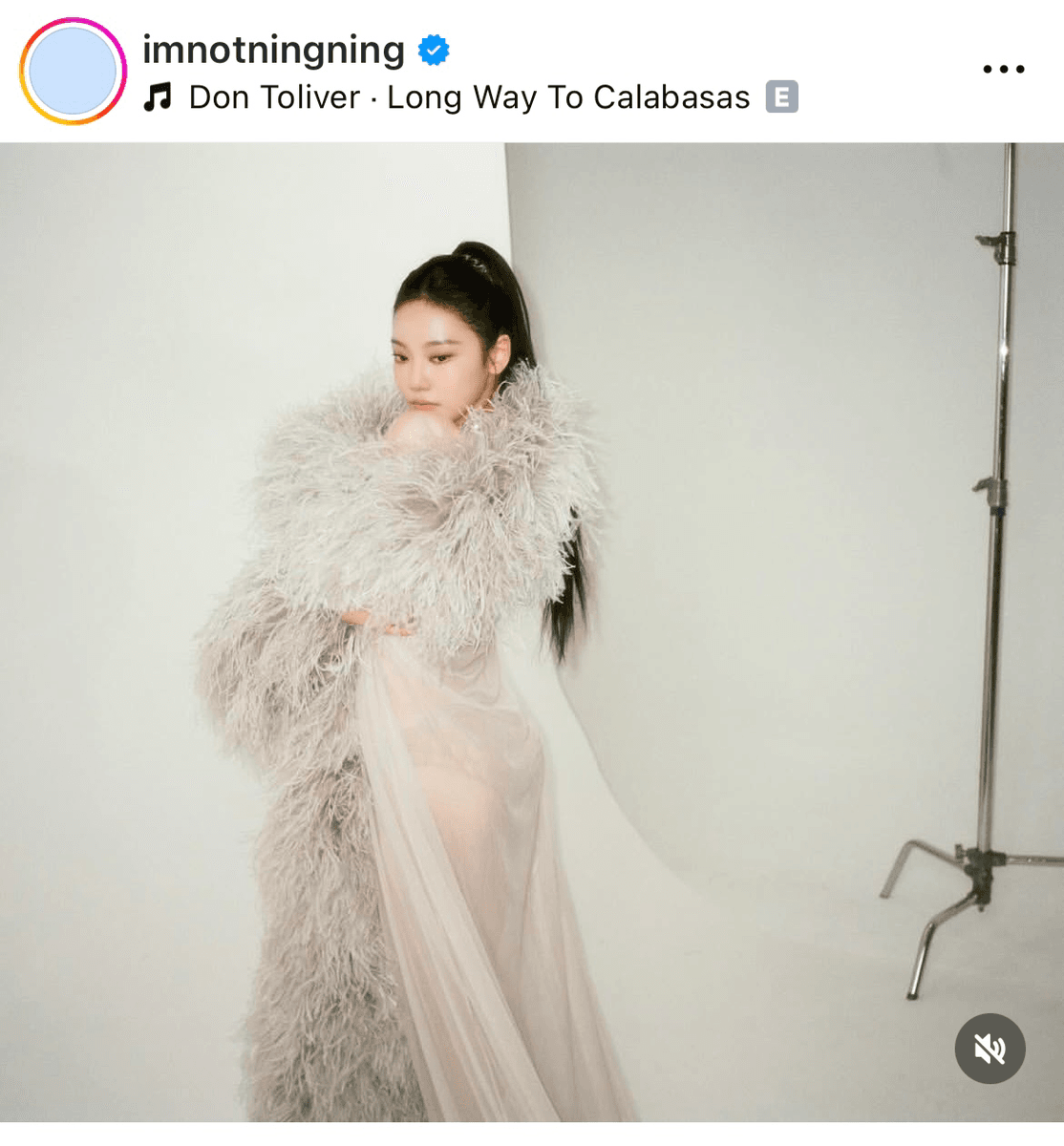 ニンニン NINGNING (@imnotningning)のインスタグラムより