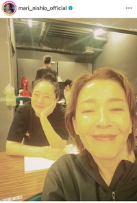 西尾まりインスタグラム＠mari_nishio_officialより