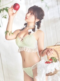 【百瀬まりなプロデュース】スウィートエレガンス育乳脇高ブラジャー&フルバック&Tバックショーツ【3点セット】