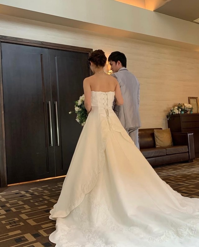高校2年生から交際を続け、お二人は結婚／レイさん（@_mamanyan_）提供