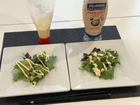 キューピーと食べ比べると…（Onyoさん提供）