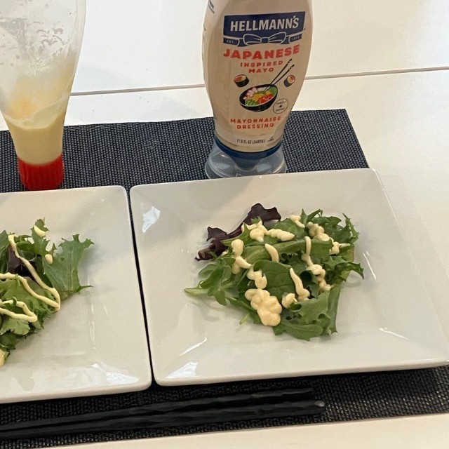 キューピーと食べ比べると…（Onyoさん提供）