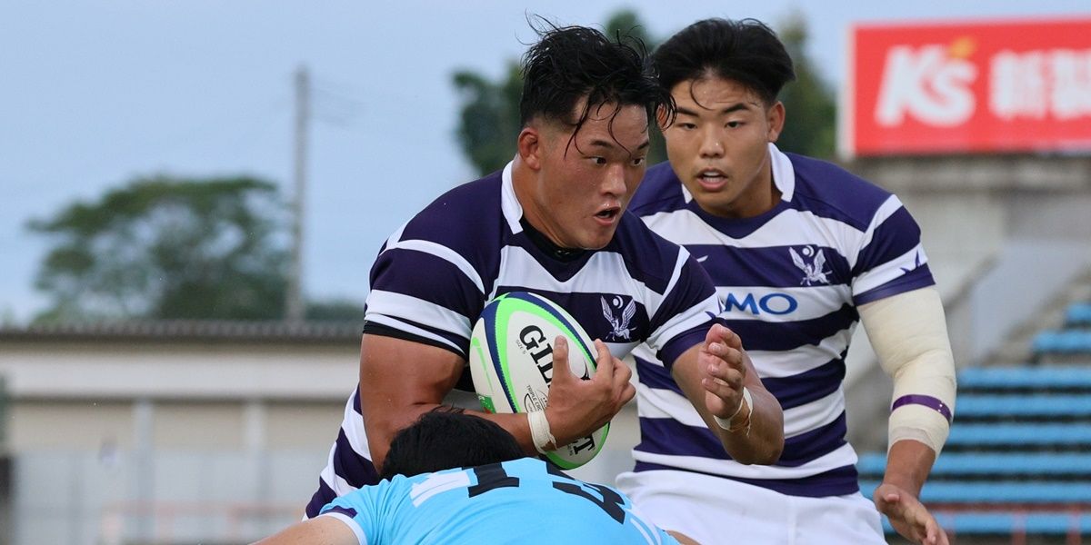 ラグビー - 明治大・利川桐生 早明戦を控え「誰よりも仕事をする」日本