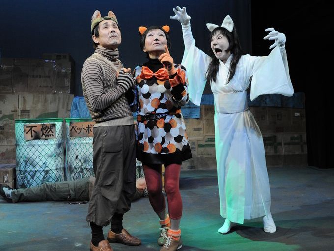 平均年齢７０歳が演じる猫たち　殺処分をテーマに芝居上演