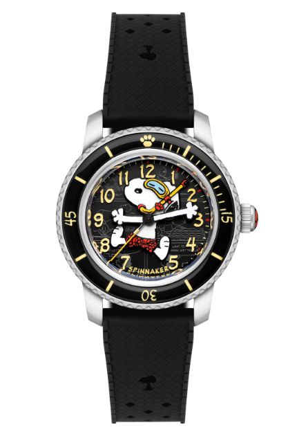 スピニカー×PEANUTS】スヌーピーの本格ダイバーズウォッチが8/26に数量