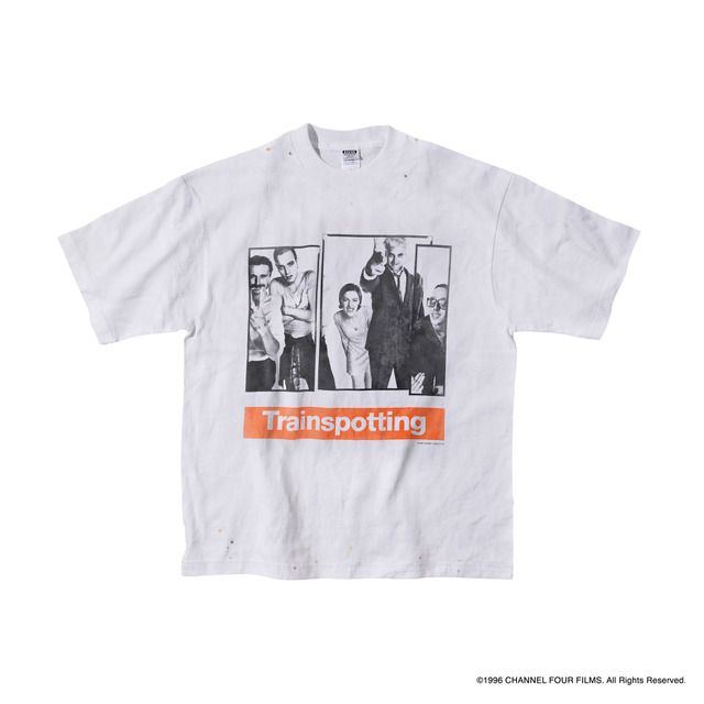 トレインスポッティング』公開30周年記念、公式ライセンスTシャツ第四