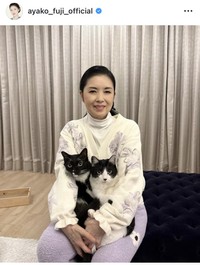 藤あや子インスタグラム＠ayako_fuji_officialより