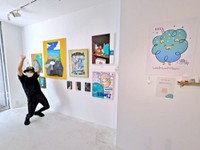 らむね 岡さん主催「しゅわしゅわアートフェス」　での一コマ（画像提供：らむね 岡さん）