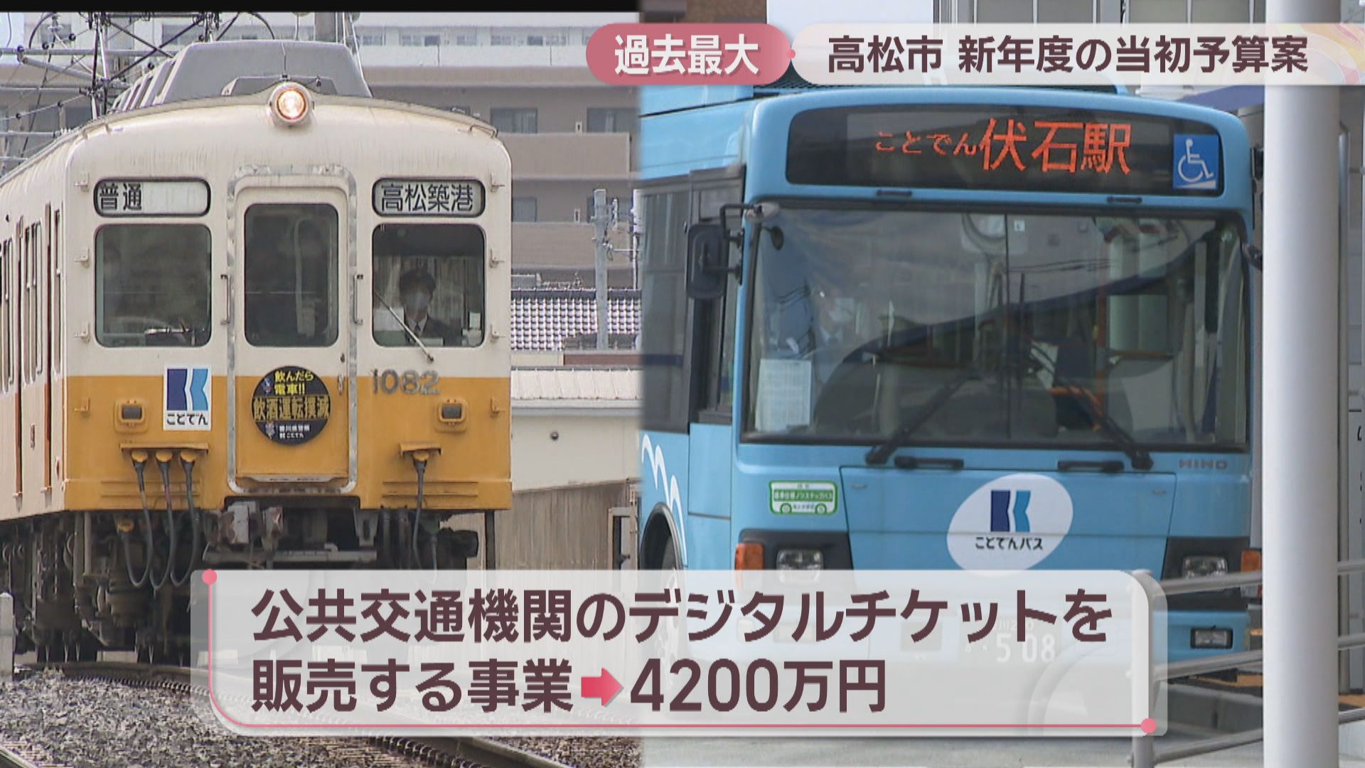 高松市 過去最大総額約1928億円の新年度当初予算案 物価高対策には29.6